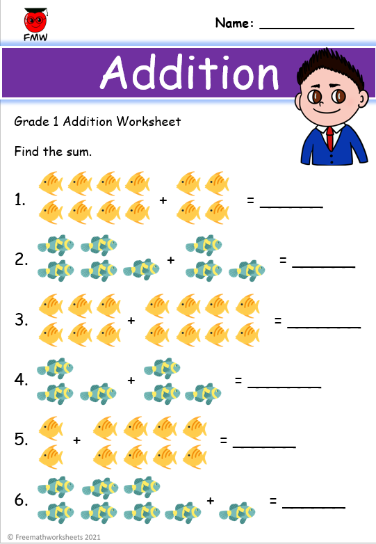 30 1St Grade Math Worksheets