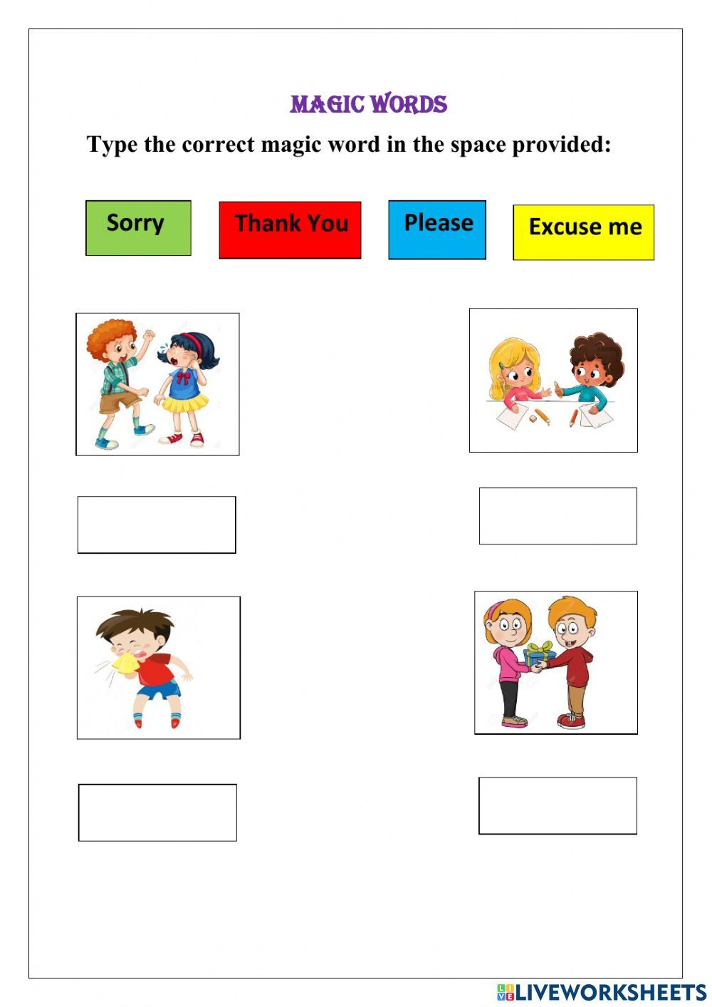 30 English Worksheets For Kindergarten