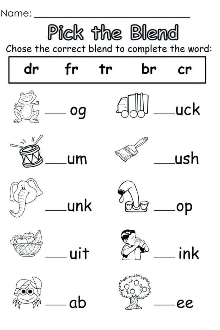 30 English Worksheets For Kindergarten