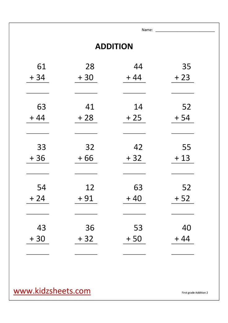 30 Maths Worksheet For Class 1