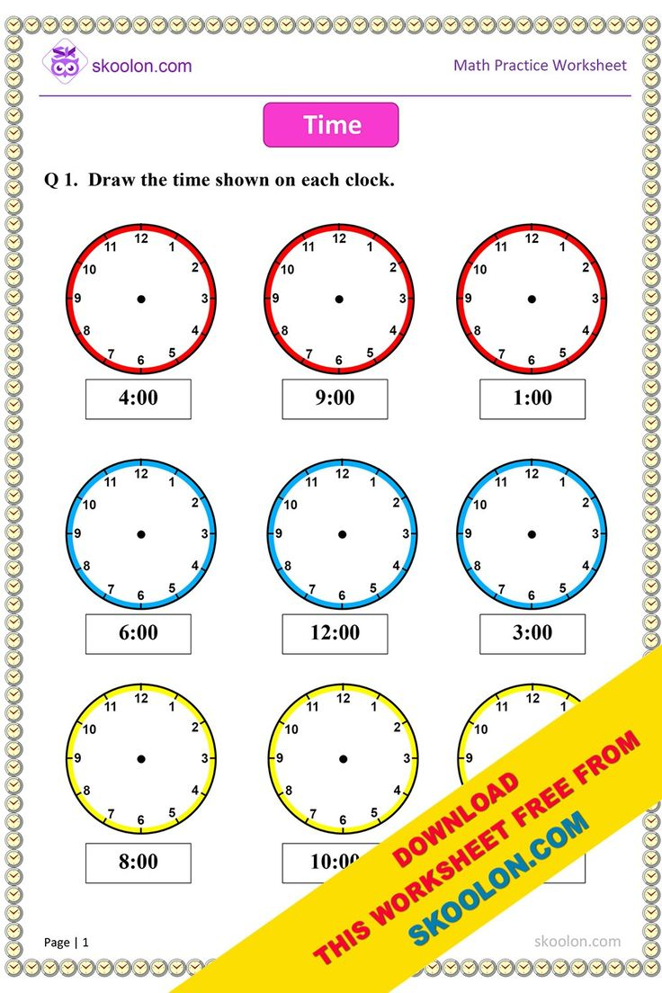 30 Maths Worksheet For Class 1