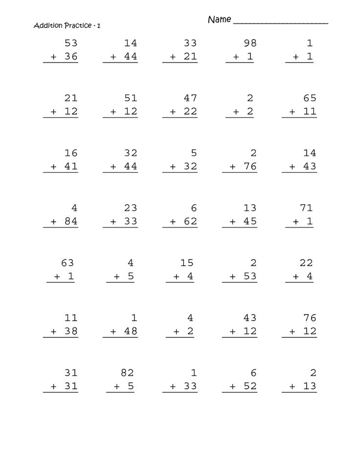 30 Maths Worksheet For Class 1