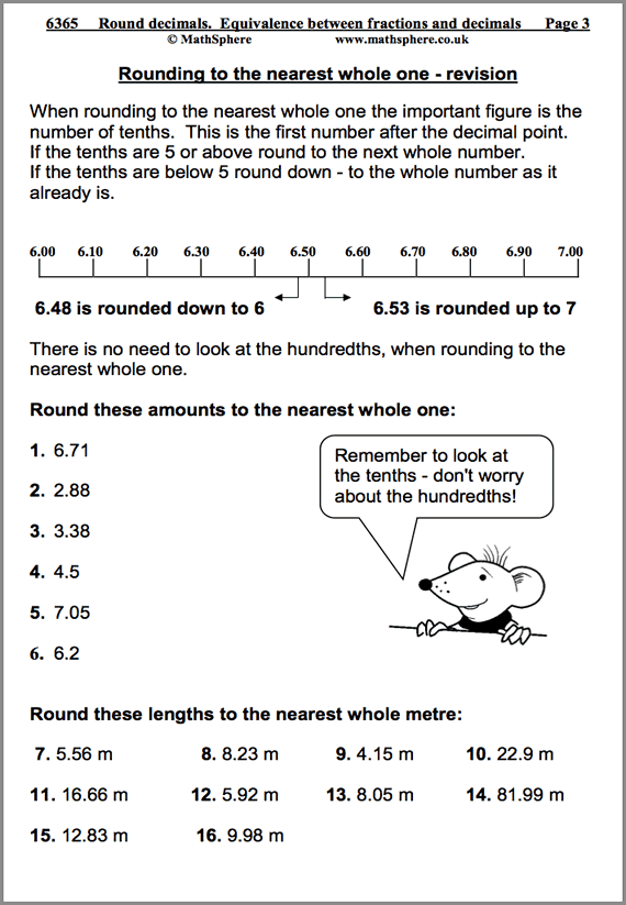 30 Mental Maths Worksheets