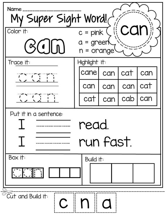 30 Preschool Activities Printable