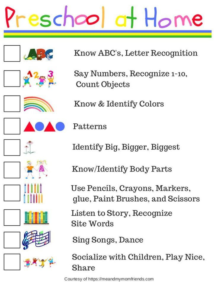 30 Preschool Activities Printable